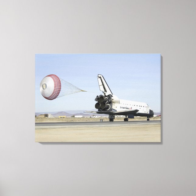 Space Shuttle Endeavour 4 Canvas Print (Front)