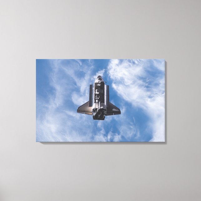 Space Shuttle Endeavour 4 Canvas Print (Front)