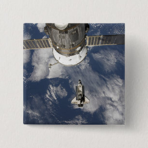 Space Shuttle Endeavour 8 2 Inch Square Button