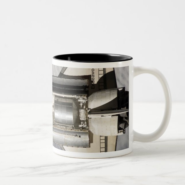 Space Shuttle Endeavour 9 Two-Tone Coffee Mug (Right)