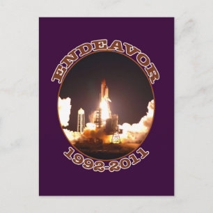 Space Shuttle Endeavour Final Launch Postcard