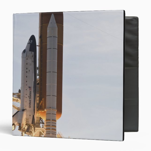 Space Shuttle Endeavour lifts off 2 Binder (Front/Inside)