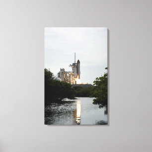 Space Shuttle Endeavour lifts off 2 Canvas Print
