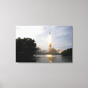 Space Shuttle Endeavour lifts off 2 Canvas Print