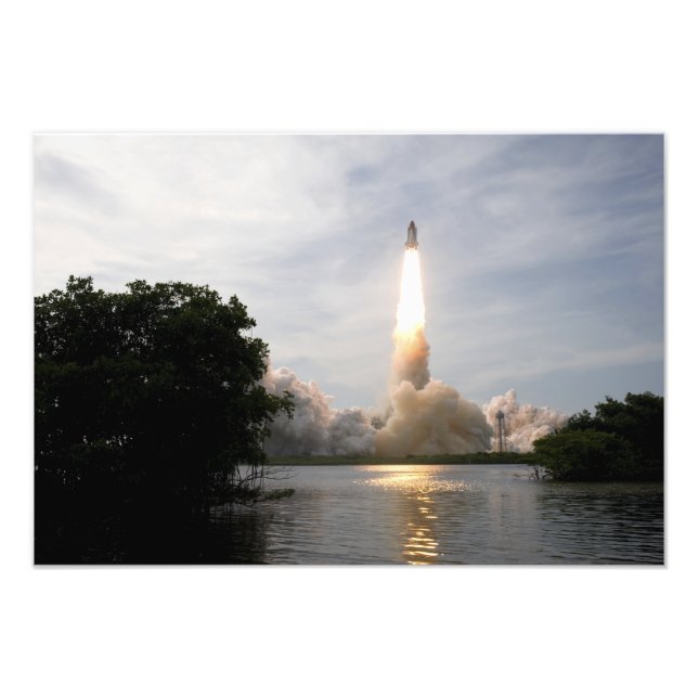 Space Shuttle Endeavour lifts off 2 Photo Print (Front)