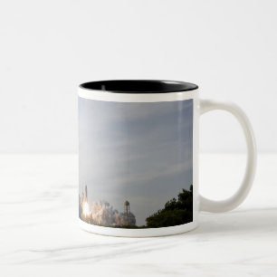 Space Shuttle Endeavour lifts off 3 Two-Tone Coffee Mug