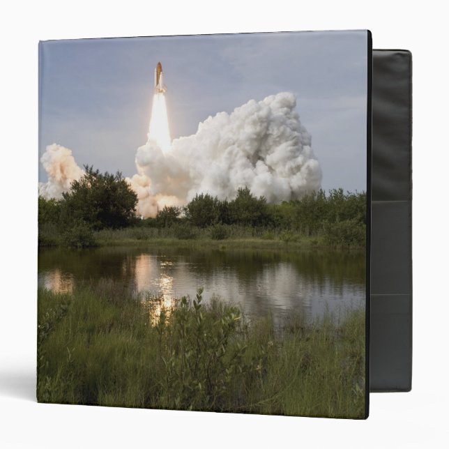 Space Shuttle Endeavour lifts off 7 Binder (Front/Inside)
