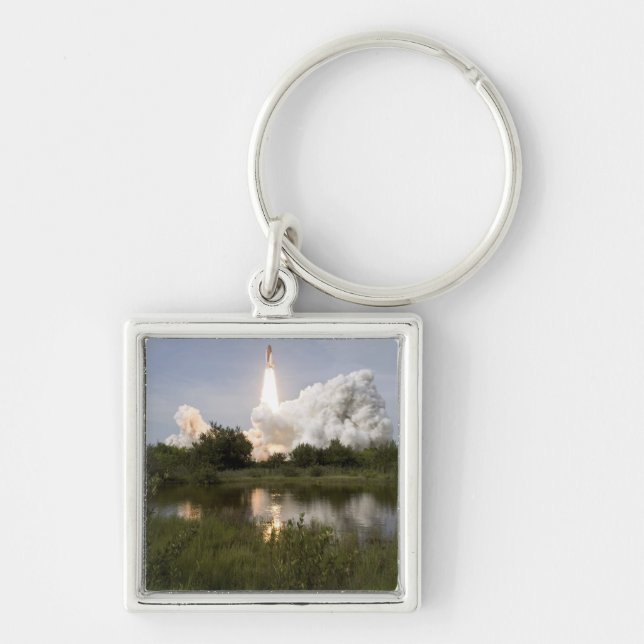 Space Shuttle Endeavour lifts off 7 Keychain (Front)