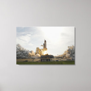 Space Shuttle Endeavour lifts off 8 Canvas Print