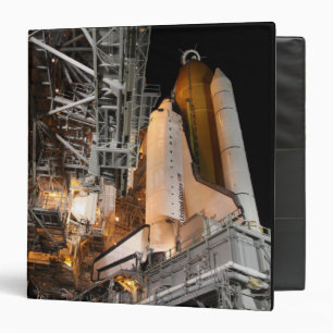 Space Shuttle Endeavour on the launch pad Binder