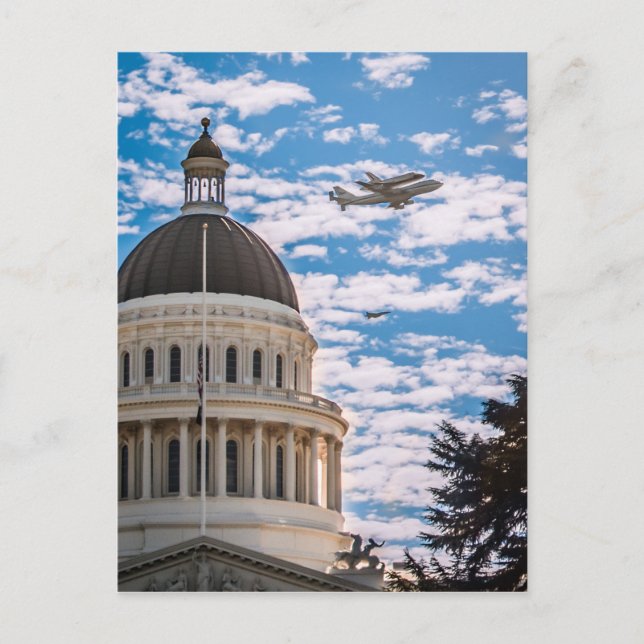 Space Shuttle Endeavour Postcard (Front)