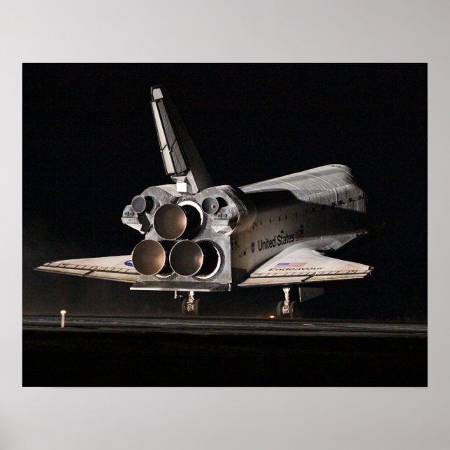 Space Shuttle Endeavour Poster (Front)