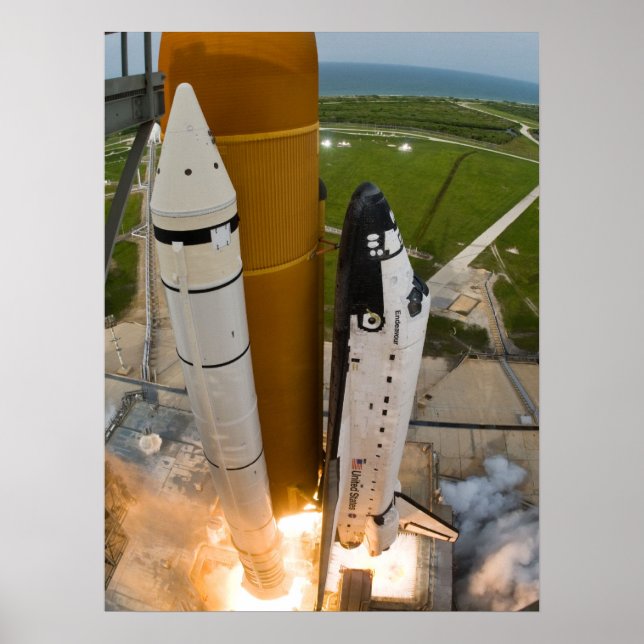Space Shuttle Endeavour Poster (Front)