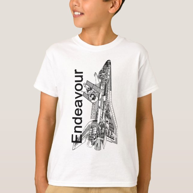 Space Shuttle Endeavour T-Shirt (Front)
