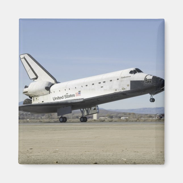 Space Shuttle Endeavour's main landing gear Magnet (Front)