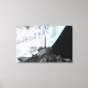 Space Shuttle Endeavour's payload bay 2 Canvas Print