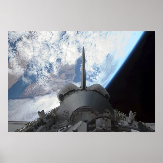Space Shuttle Endeavour's payload bay 3 Poster (Front)