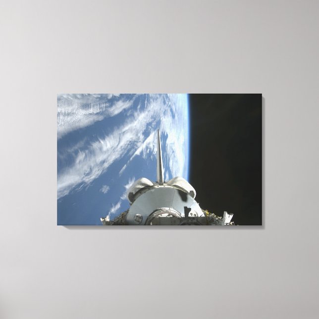 Space Shuttle Endeavour's payload bay Canvas Print (Front)