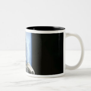 Space Shuttle Endeavour's payload bay Two-Tone Coffee Mug