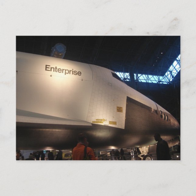 Space Shuttle Enterprise Postcard (Front)