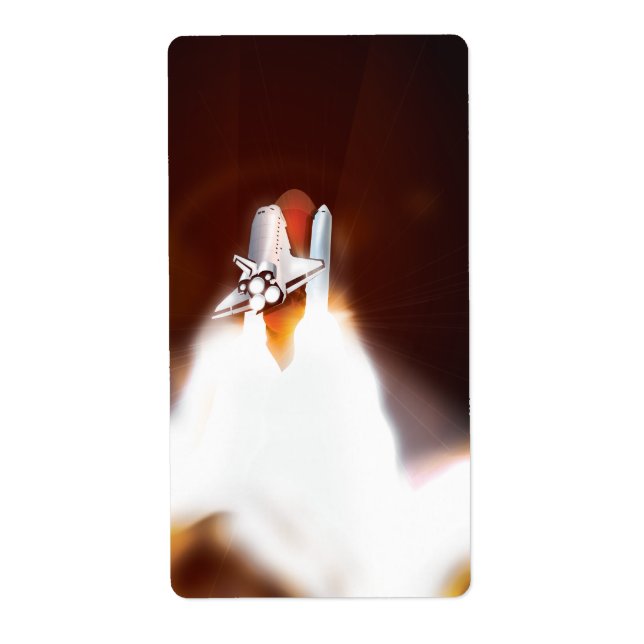 Space Shuttle Launch Illustration (Front)