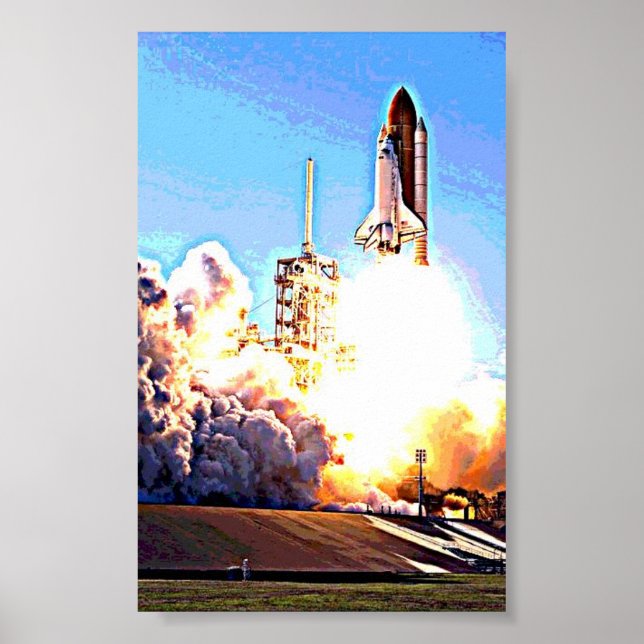 Space Shuttle Launch Poster (Front)