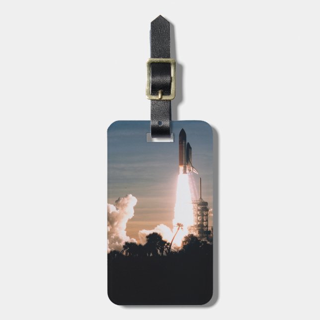 Space Shuttle Luggage Tag (Front Vertical)