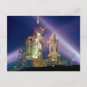 Space Shuttle Mission STS-1 Launch Pad A Postcard