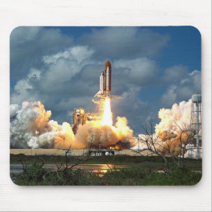 Space shuttle mouse pad
