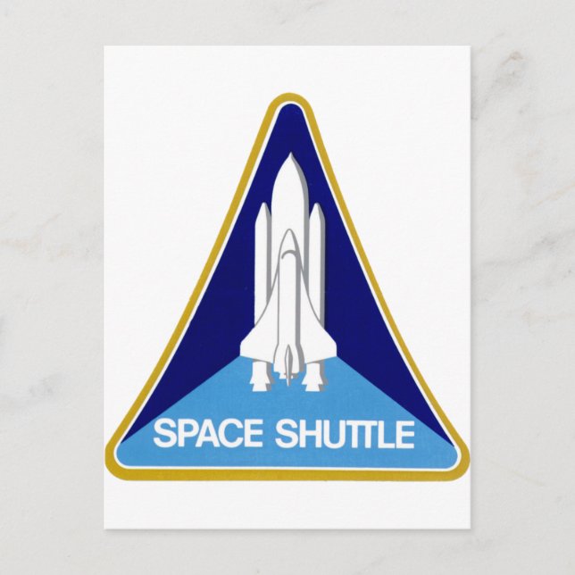 SPACE SHUTTLE POSTCARD (Front)