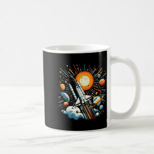 Space Shuttle Sun Planets Rocket Galaxy Boys Kids  Coffee Mug