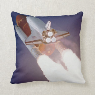 Space Shuttle Throw Pillow