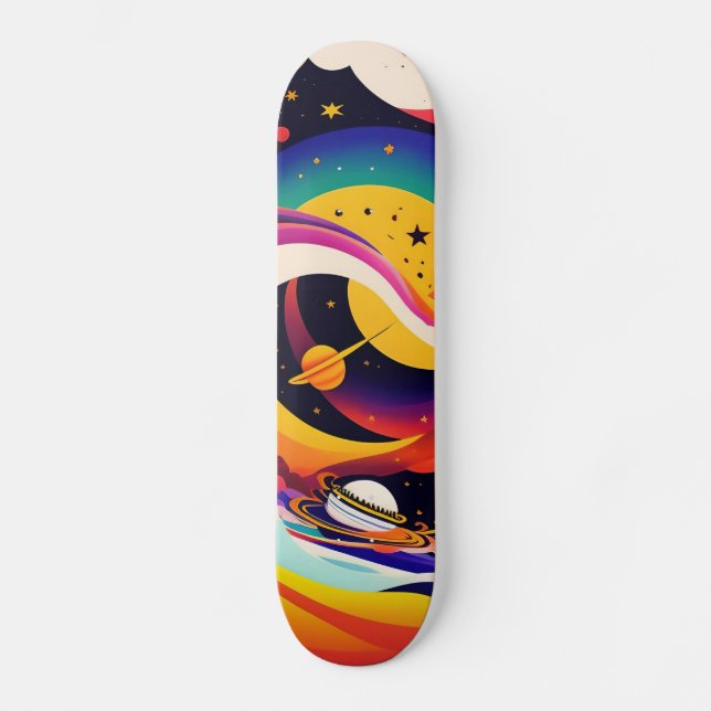Space  skateboard (Front)