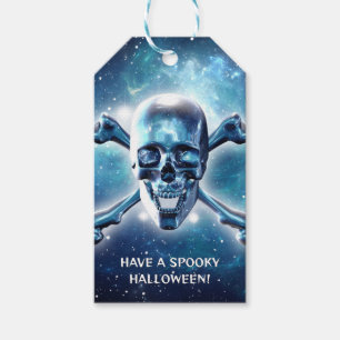 Space skull. Customized Gift Tags