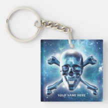 Space skull. Personalized