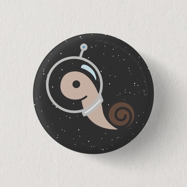 Space Snail Button (Front)