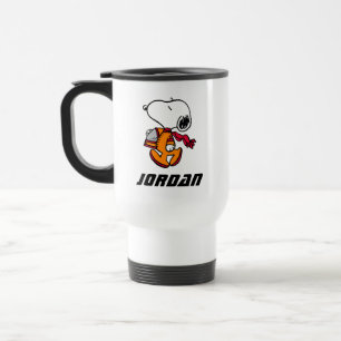 SPACE Snoopy Add Your Name Travel Mug