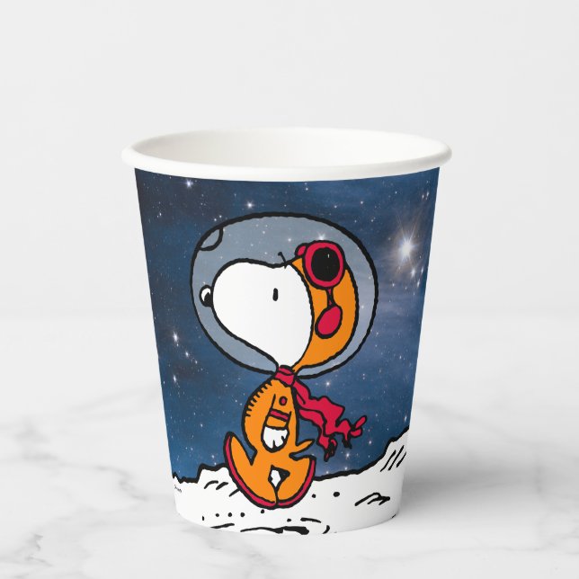 SPACE | Snoopy Astronaut Paper Cups (Front)