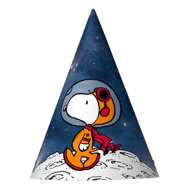 SPACE | Snoopy Astronaut Party Hat (Front)