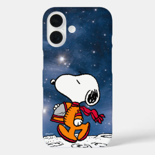 SPACE   Snoopy iPhone 16 Case