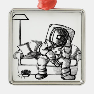 Space sofa metal ornament
