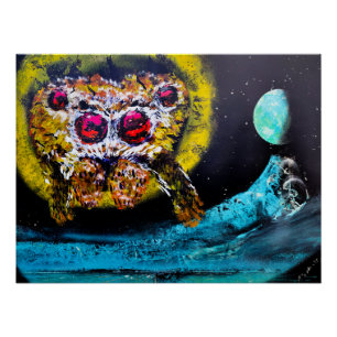 Space Spider Poster