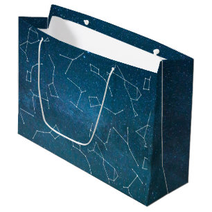 Space Star Constellations Astronomer Large Gift Bag