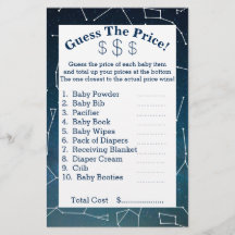 Space & Star Constellations Guess The Prices