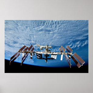 Space Station Poster