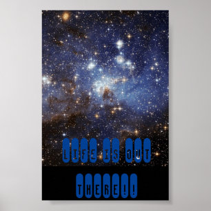 Space the final frontier poster