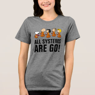 SPACE The Peanuts Gang Tri-Blend Shirt