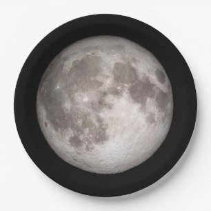 Space Theme  Paper Plate