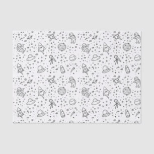 Space Themed Tissue Paper