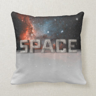 Space Throw Pillow